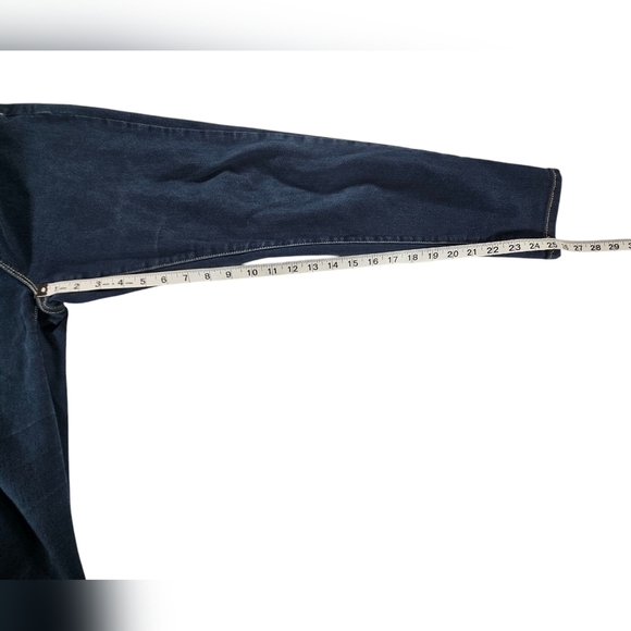 Michael Kors Women's Izzy Skinny Ankle Blue Jeans Size 8 - Picture 7 of 7